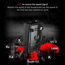 Amotopart RAD2000 360°Laser Electronic Dog Car Mobile Speed Radar Speed Measuring Detector