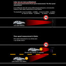 Amotopart RAD2000 360°Laser Electronic Dog Car Mobile Speed Radar Speed Measuring Detector