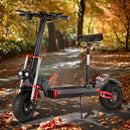 2000W 21ah off-road alloy electric scooter for adult，With large display screen,  Dual drive 12" tires