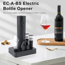 EC-A-BS Electric Wine Opener Electric Wine Bottle Corkscrew Opener Foil Cutter