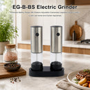 EG-B-BS Electric Grinder Electric Salt and Pepper Grinder Set Led Home Kitchen