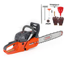 20inch 68CC Gasoline Chainsaw Cutting Wood Gas Sawing Aluminum Crankcase Chain Saw
