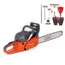 22INCH 68CC Gasoline Chainsaw Cutting Wood Gas Sawing Aluminum Crankcase Chain Saw