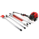 52cc Petrol Hedge Trimmer Chainsaw Brush Cutter Pole Saw Outdoor Tools 5-in-1