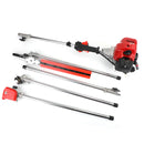 52cc Petrol Hedge Trimmer Chainsaw Brush Cutter Pole Saw Outdoor Tools 5-in-1
