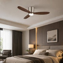 52" Flush Mount Ceiling Fan with Light