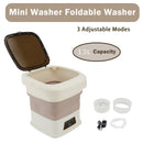 13L Portable Washing Machine Mini Washer Foldable Washer For Underwear Family