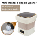 13L Portable Washing Machine Mini Washer Foldable Washer For Underwear Family