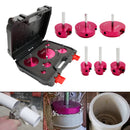 6 Piece 04529 For PPRK6 Plastic Pipe Fitting Reamer Kit For1/2" Drills
