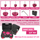 6 Piece 04529 For PPRK6 Plastic Pipe Fitting Reamer Kit For1/2" Drills