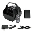 RGB LED Light Automatic Bubble Machine With Remote Control Stage Effect Party