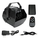 RGB LED Light Automatic Bubble Machine With Remote Control Stage Effect Party