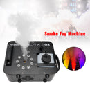 900W RGB LED Light Smoke Fog Machine Stage Fogger DJ Spray Smoke Effect