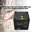 700W Firework Cold Spark Machine DMX Stage Effect Party Wedding Downward Spray