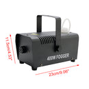 Mini 400W Fog Machine Fogging Machine Portable With Wireless Remote Control Club