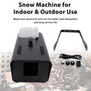 1500W Snow Machine with Wired Remote – Snowflake Maker for Christmas