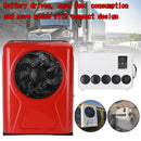 12000BTU 12V DC RV Caravan Truck Excavator Universal Car Hanging Air Conditioner White/Red
