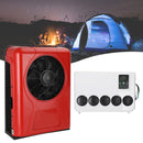12000BTU 12V DC RV Caravan Truck Excavator Universal Car Hanging Air Conditioner White/Red