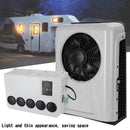 12000BTU 12V DC RV Caravan Truck Excavator Universal Car Hanging Air Conditioner White/Red