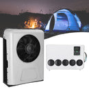 12000BTU 12V DC RV Caravan Truck Excavator Universal Car Hanging Air Conditioner White/Red