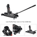 Low Profile Floor Jack 2.5 Ton (5500 lbs)  3.35"-14.17" Height Lifting Range