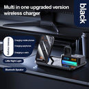 6 in 1 Magnetic Wireless Charger Bluetooth Speakers for Apple 17 16e 16 15 14 13