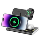 4 in 1 Charger Stand Multiple Devices Wireless Charger for iPhone 17 16 Pro Max