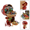 41 Pcs Dinosaur World Toy Realistic Set With Tree And Fence Playset Gift For Kid