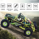 Wltoys 12427 1/12 Scale 2.4G 4WD Electric Brushed Crawler RTR RC Car Gift