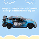 Wltoys 22206 RTR 1/22 2.4G 15km/h Racing Car Metal Chassis Toy Gift