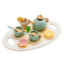 Western Kitchen Wooden Tea Sets Play Kitchen Dishes/Tea Toy Set For Kid