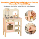 Simulation Play Kitchen Cookware Oven Cooktop Kitchen Set Pretend Kid Toy