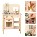 Simulation Play Kitchen Cookware Oven Cooktop Kitchen Set Pretend Kid Toy
