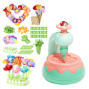 Flower Bouquet Making Kit DIY Flower Bouquets Craft Toy Gift For 4+ Year Old Kid