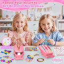 Whale Shape Friendship Bracelet Making Kit DIY Art Craft 6-12 Year Girl Gift