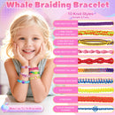 Whale Shape Friendship Bracelet Making Kit DIY Art Craft 6-12 Year Girl Gift