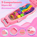 Whale Shape Friendship Bracelet Making Kit DIY Art Craft 6-12 Year Girl Gift