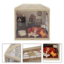 98Pcs DIY Miniature Living Room House Kit Craft Gift With Light For Adult Teens