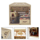 137Pcs DIY Miniature Dessert Shop Kit Craft Gift With Light For Adult Teens