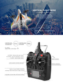 RC Airplane Brushless 2.4G 6CH 3D/6G LED Fixed Wing RTF