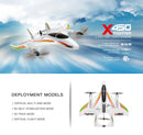 RC Airplane Brushless 2.4G 6CH 3D/6G LED Fixed Wing RTF