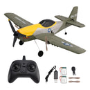3Channel Remote Control 2.4Ghz 6Axis Stabilizer Airplane With 2Batteries Green