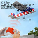 KF800 2.4G Remote Control Glider With Cool Light Plane Flying Airplane Toy Red