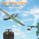 4CH 2.4GHz Remote Control Glider Airplane Rtf With 6 Axis Gyro 3 Modes Toy Black