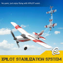 3CH Remote Control Airplane 6-Axis Gyro Stabilizer Aircraft Red With 2 Batteries