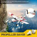 3CH Remote Control Airplane 6-Axis Gyro Stabilizer Aircraft Red With 2 Batteries