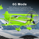 Wltoys XK A310 2.4G 4CH RC Fixed-Wing Aircraft Model 3D/6G Realistic Plane Green