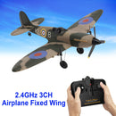 RC 76205 2.4GHz 3CH Airplane Fixed Wing With Gyro System 2 Batteries Kid Toy