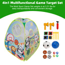 4In1 Multifunctional Game Target Set Play Football,Basketball,Bean Bag,Fly Ball