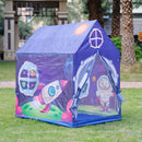 Purple Space Pattern Tent Large Playhouse Kid Play Tent Indoor And Outdoor Game